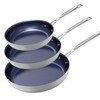 Nuwave 3-Piece Fry Pan Set, 8”, 10”, 12” Forged Lightweight,