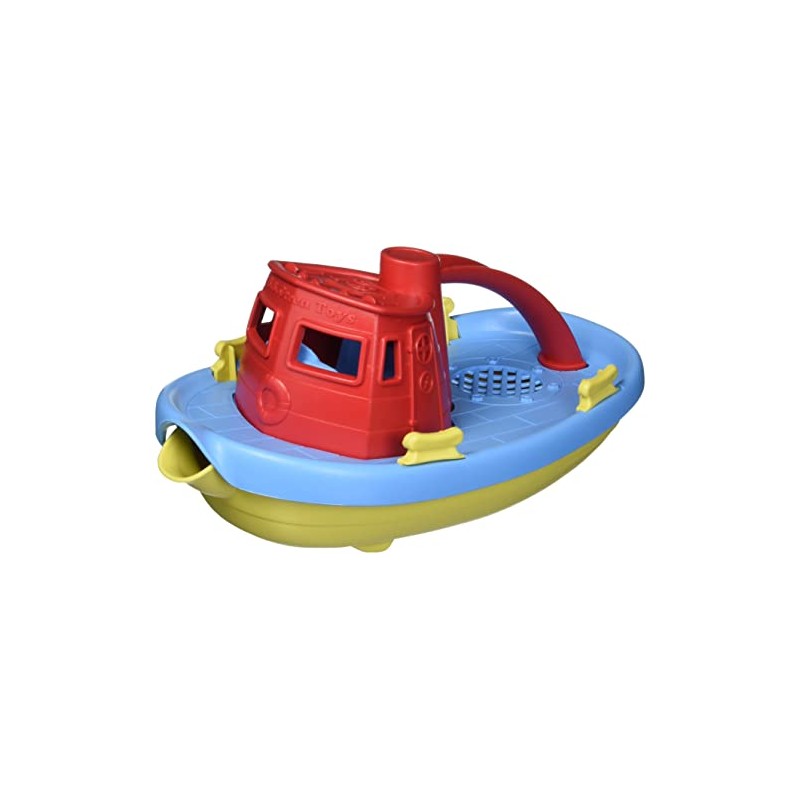 Green Toys Tug Boat Red - CB