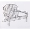 WOODCRAFT Project Paper Plan to Build Adirondack Loveseat - Material