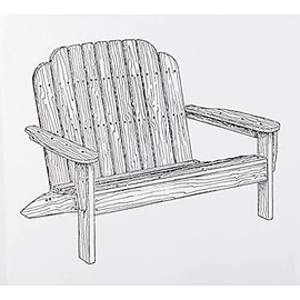 WOODCRAFT Project Paper Plan to Build Adirondack Loveseat - Material Not Included