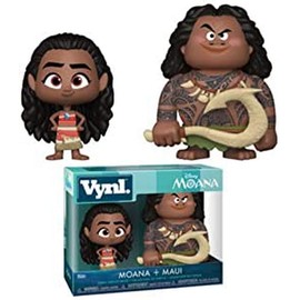 Funko Vynl: Moana - Maui and Moana 2Pack Collectible Figure, Multicolor