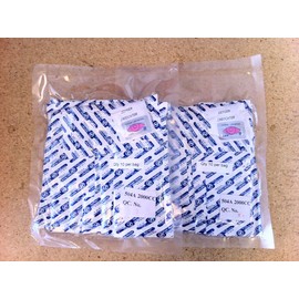 20-2000cc Oxygen Absorbers (2 Packs of 10ea.) for 5 Gallon Mylar Bag Food Storage
