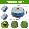 FUSHUI 3 Pack Replacement Spool, FL289 Strimmer Spool, Double Autofeed