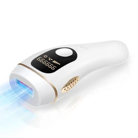 Cydtion 2023 Salon Grade Light Epilator, 990,000 Rounds Hair Removal, Cold Sensation Epilator, Women's, Men's, For Beard, Face, Body, Face, Beard, Arms, Full Body, 5 Level Adjustment, Manual/Automatic Mode, Unisex, Home Epilator