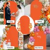 Chiara 4 FT Arch Cover - Stretchy Orange Spandex Wedding