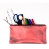 Clairefontaine Ruby 410069C Pencil Case Suede Flat 11 x 22