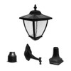 Nature Power Bayport Solar Lamp with 3 Mounting Options