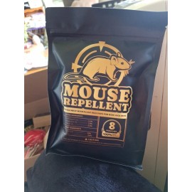 Higholly chemical free all natural mouse deterrent 10 pouches safe around pets