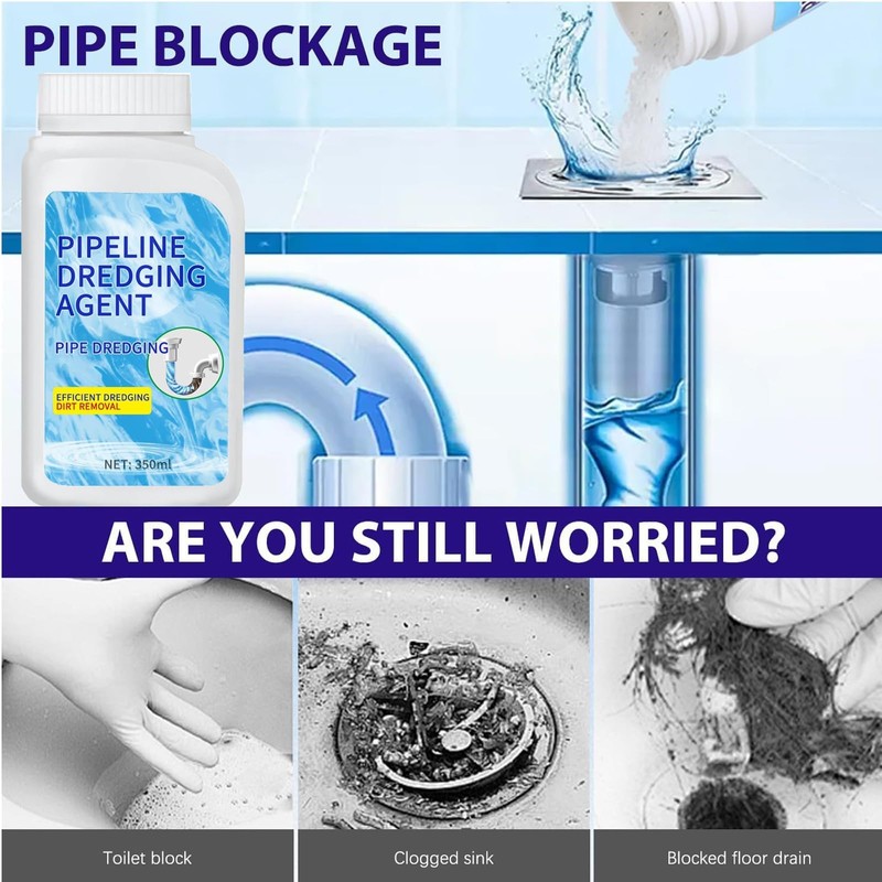 Pipeline Dredging Agent, Powerful Pipe Dredging, Sink and Drain Pipe