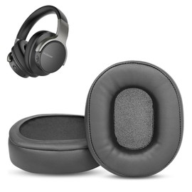 HTINDUSTRY Replacement Ear Pads Cushions Compatible with Ausdom ANC8 Headphones, Premium Earpads with Softer Protein Leather/Memory Foam