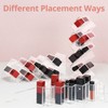 QWORK® Lipstick Organiser Box, 16 Sections Lip Gloss Container, Lipstick