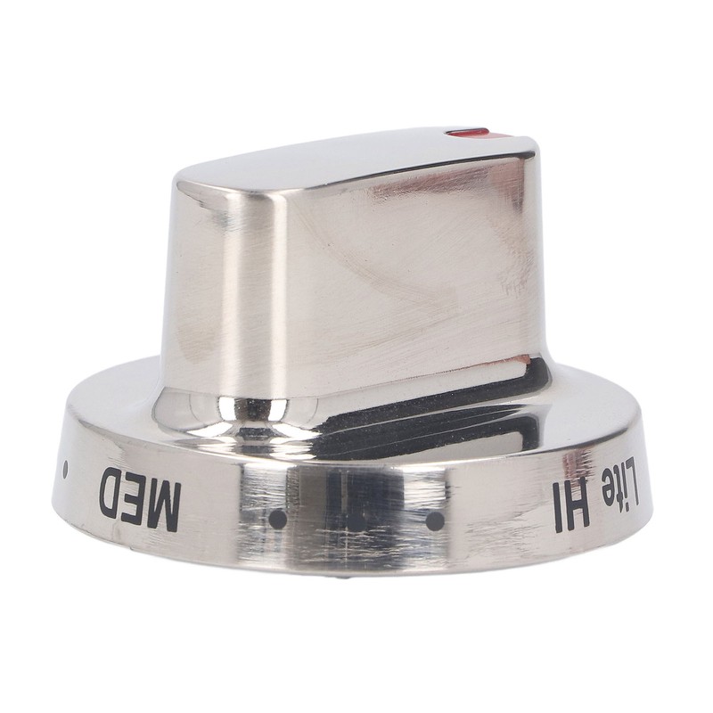 5Pcs Gas Stove Knob Cover Control Dial Knobs Stainless Steel