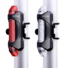 ziyue Bicycle Safety Light, USB Chargeable, High Brightness LED Taillight,