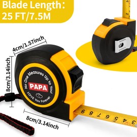 Gifts for Dad,Dad Gifts,Dad Birthday Gift,Dad Christmas Gifts,Father's Day Gifts,Gifts for Dad from Daughter,Valentines Day Gifts for Dad,Presents for Dad,Dad Tape Measure,Measuring Tape Retractable