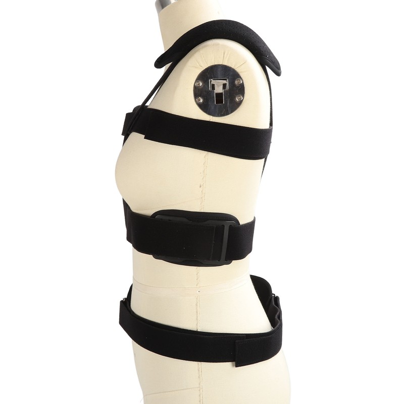 Fixed Spinal Brace Aluminium Alloy Breathable Fixed Spinal Straightener Brace