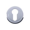 Serozzetta Escutcheon (Single) Euro Profile - Polished Chrome