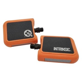 Bumper Pedal - The Bicycle Pedal for Commuting, Beach Cruising, and More (Orange, Standard (9/16"))