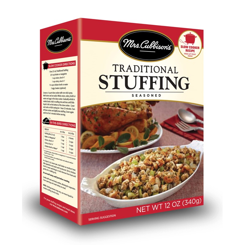 Mrs. Cubbison's Classic Seasoned Traditional Stuffing (12 Ounce (Pack of