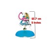 Pack of 4 Alice in Wonderland Mini Centerpieces - Party