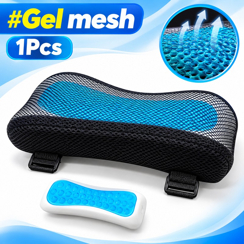 Memory Foam Armrest Pads for Office Chairs – Soft Armrest