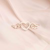 Cimenexe Bohemian Heart Hair Clip Hollow Heart Hair Clip Love