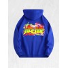 Hip - Hop Graffiti Hoodie 100% Cotton US Warehouse 7