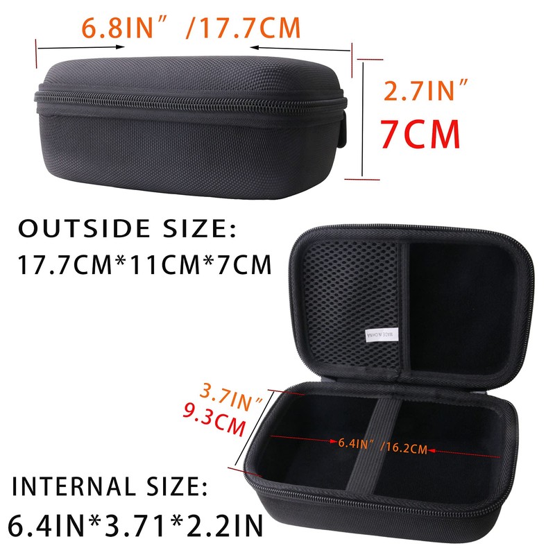 JINMEI Hard EVA Carrying Case Compatible with TIMEMORE Chestnut C2/C3