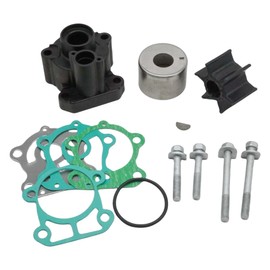 Boat Marine 67F-W0078-00-00 Water Pump Impeller Kit with 67F-W0078-01-00 Housing for Yamaha 4 Stroke 75 80 90 100 HP Outboard Motors Replace 18-3409
