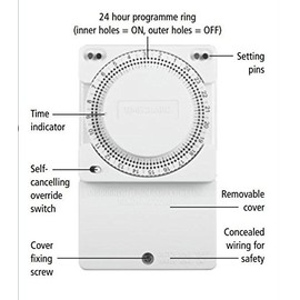 Timeguard TS900N, White, Large