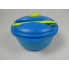 TUPPERWARE To Go Salad & Go 1.5 L Blue A157 Salad & Go with Cutlery Lime Picnic P 18079
