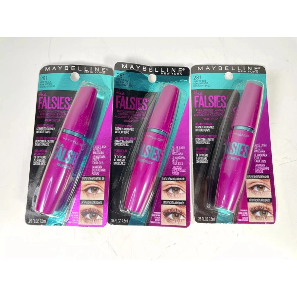 Maybelline New York 3 Maybelline New York The Falsies Washable Masca