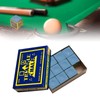 Ausla Pack of 12 Pool Chalk Cubes Non-Slip Pool Table
