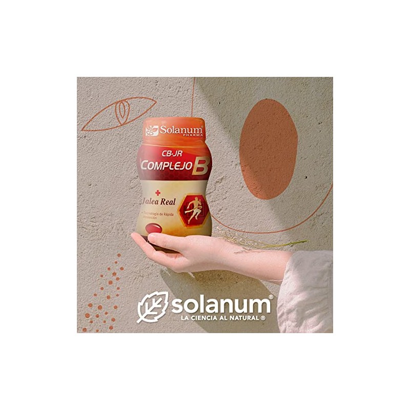 Solanum Complejo B + Jalea Real 120 Softgels Solanum Pharma