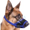 LEIGOPET Dog Muzzle, Soft Nylon Muzzle for Small Medium Large