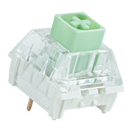 Kailh Box Jade Switches for Mechanical Gaming Keyboard,3-Pin 50gf Clicky/lubed/Dust&Waterproof Switches Compatible Cherry MX Switches(70Pcs,Kailh Box Jade)