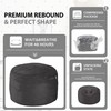HABUTWAY Bean Bag Chair 3Ft Luxurious Velvet Ultra Soft Fur