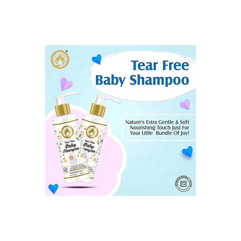 Shampoo Para Bebés Sin Lágrimas Con Aceite De Argán Orgánico
