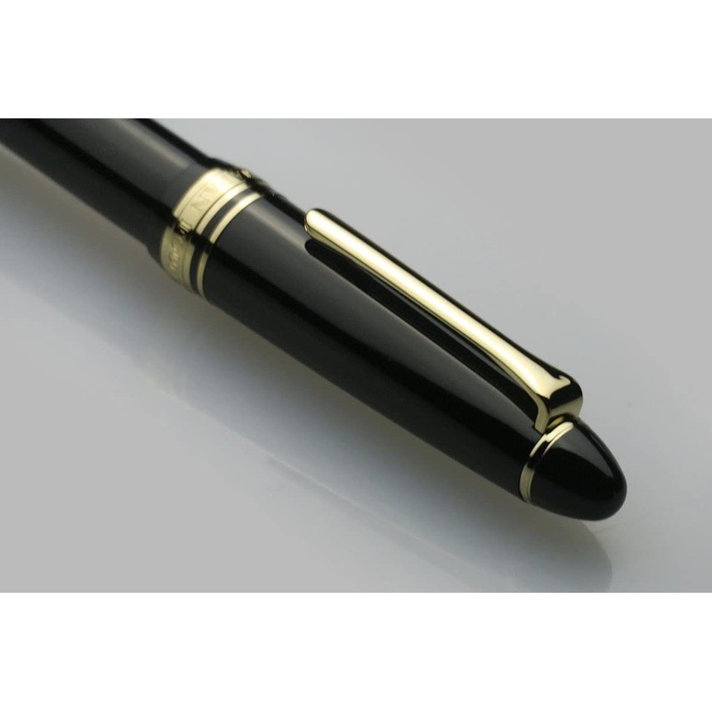 Sailor Fountain Pen, Profit Lite Fountain Pen, Gold Trim, Black,