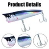 Saltwater Fishing Lures, Artificial Lures for Fishing, Surf Fishing, Floating