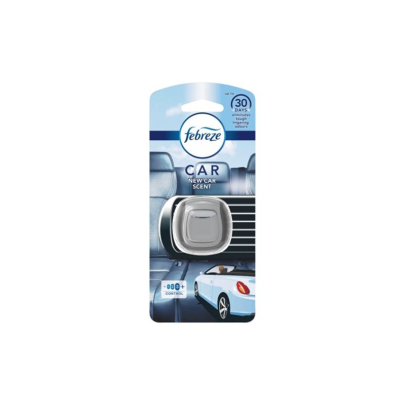 Febreze Car Clip New Car Scent Grey