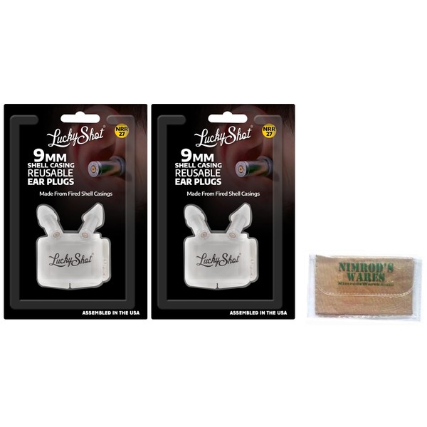 Nimrod's Wares 2 Monkey 9mm Two Pairs Ear Plugs Real