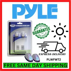 Pyle Windshield LED Lights For Car Exterior Illumination Windscreen For Truck Pair