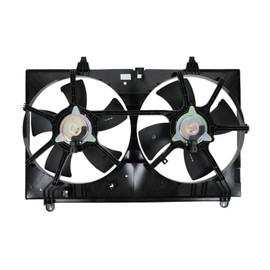 Radiator Dual Cooling Fan Assembly Compatible with 2003-2008 INFINITI FX35 IN3115104