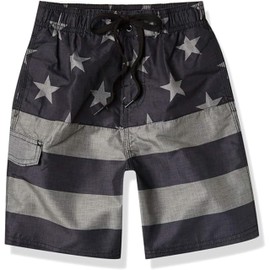 Kanu Surf Boys' swimming trunks - Flag II Black