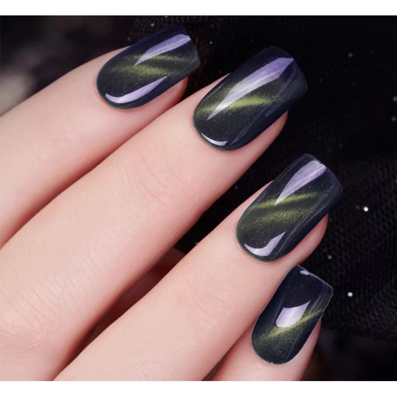 Shinetour Esmaltes Uñas Gel Uñas Efecto Ojo Gato 3d+doble Iman,6