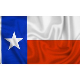 PMLAND 3x5 feet Texas State Flag - Printed Vivid Color Quality Polyester Flag Indoor Outdoor