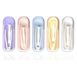 Contact Lens Tool Set Soft Contact Lens Application and Removal Tool Colored Contact Lens Application Tool 5-Piece Set Contact Removal Tool Soft Material Hygienic Safe Clean Lightweight Easy to Carry