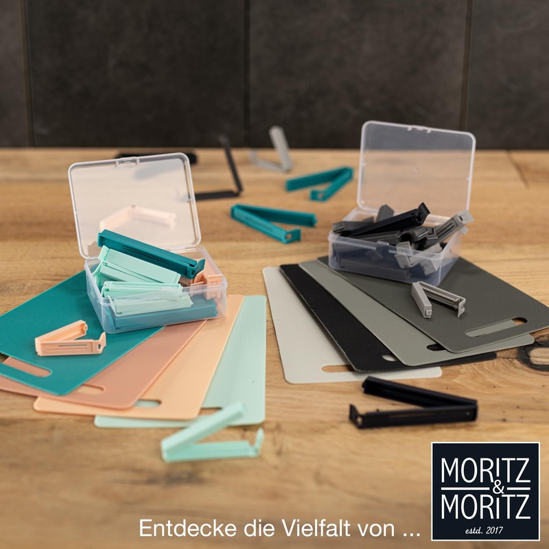 Moritz & Moritz 24 SEAL CLIPS - FREE CONVENIENT BOX