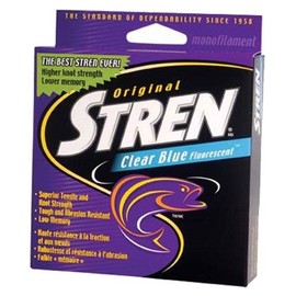 Stren Original®, Clear/Blue Fluorescent, 8lb | 3.6kg Monofilament Fishing Line, Suitable for Freshwater Environments