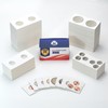 100 2x2 Quarter Size Premium Cardboard Coin Flips Paper Holder